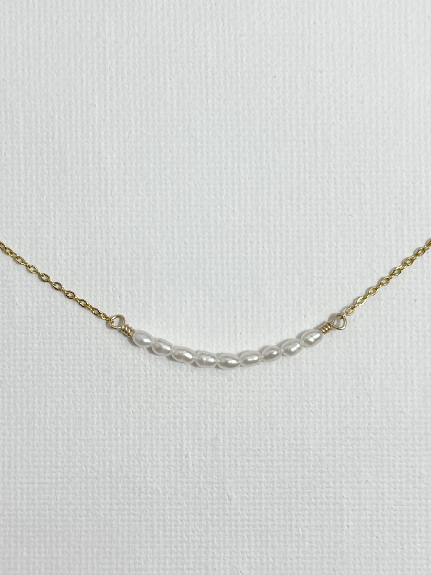 CIERLO NECKLACE - FRESH WATER PEARLS