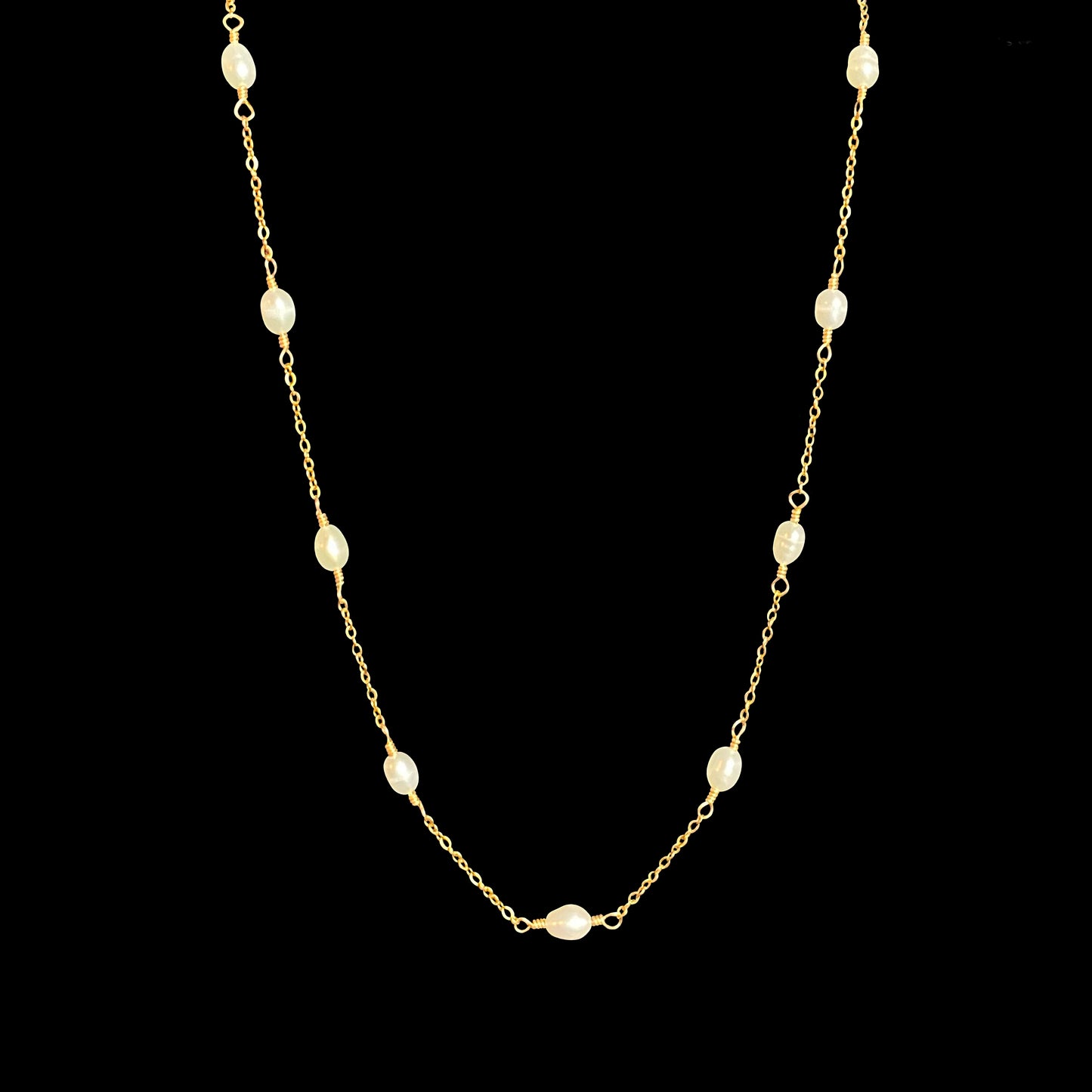 IZA NECKLACE - FRESH WATER PEARLS