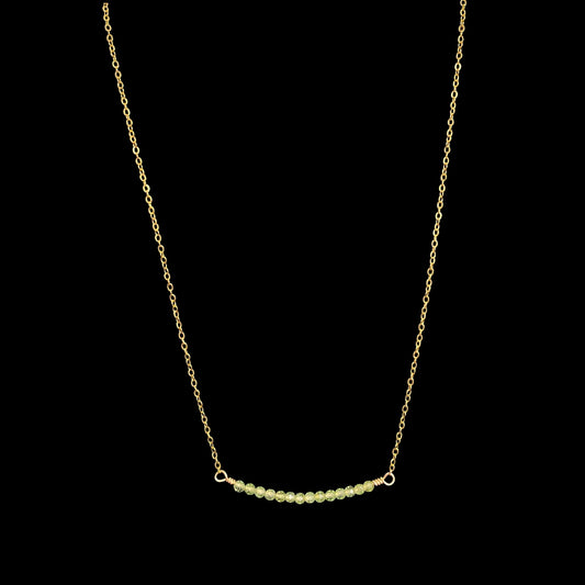 CIERLO NECKLACE - PERIDOT