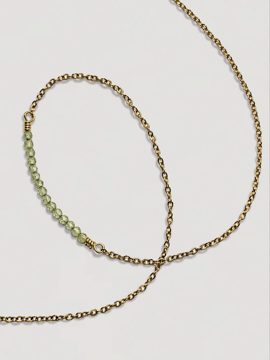 CIERLO NECKLACE - PERIDOT