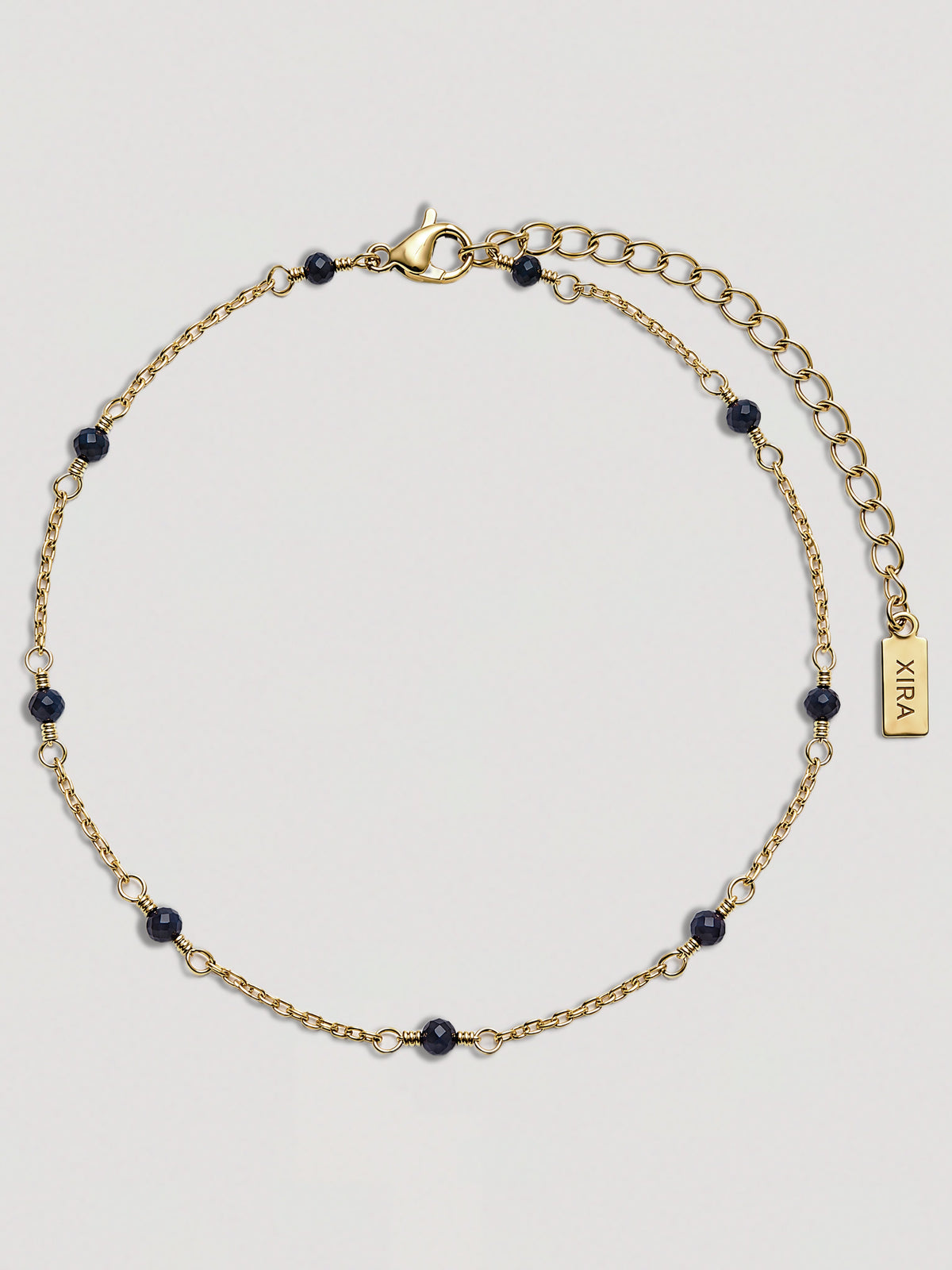 IZA ANKLET - SAPPHIRE
