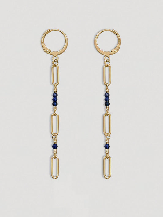 VELA EARRINGS - SAPPHIRE
