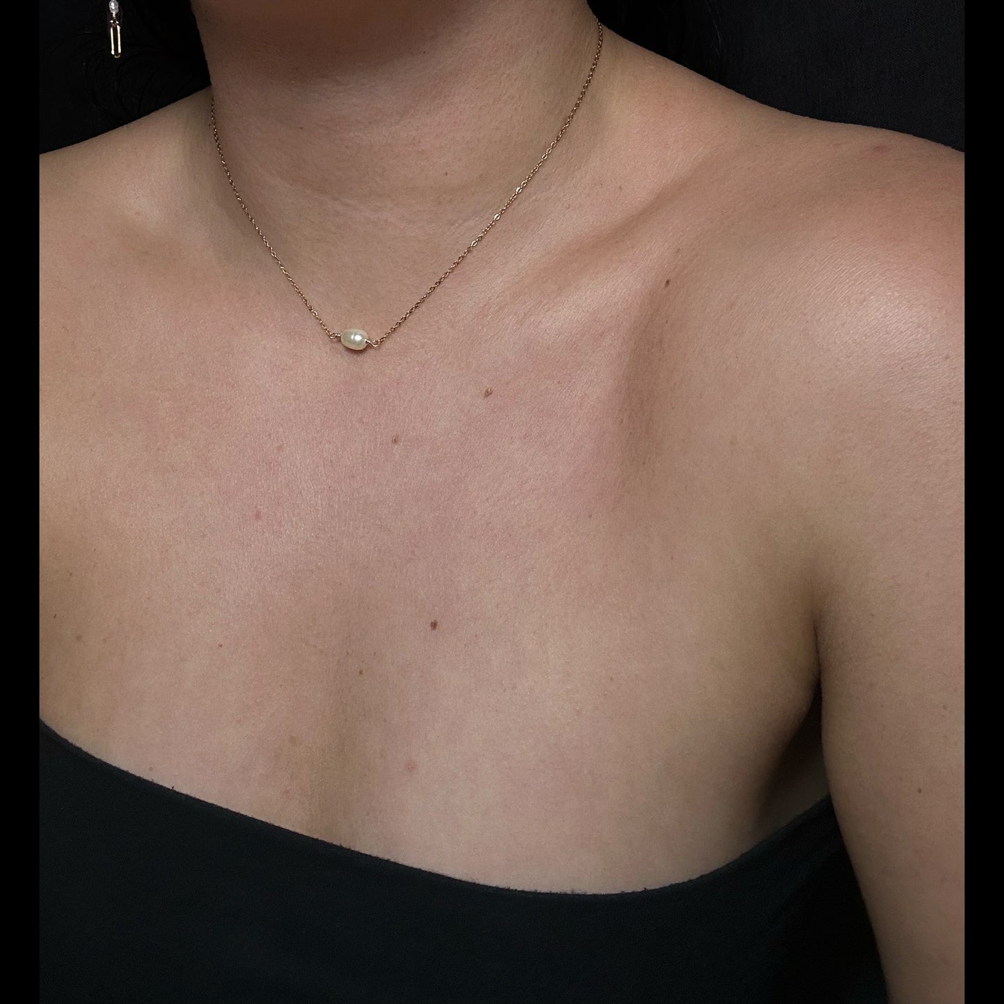SINGLE PEARL NECKLACE