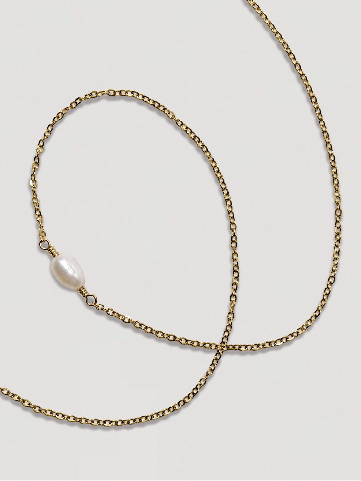 SINGLE PEARL NECKLACE