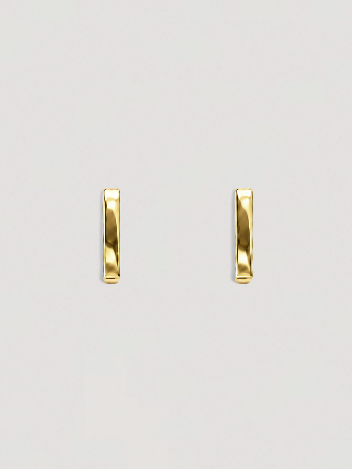 SQUARE GOLD HOOP EARRINGS