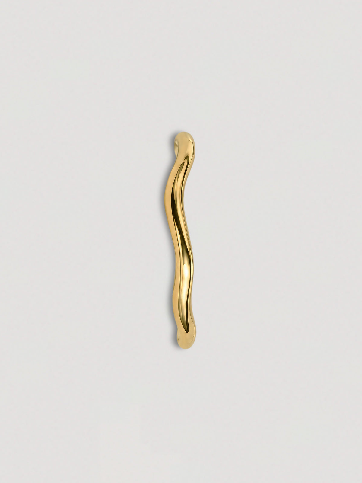 THIN WAVY GOLD RING