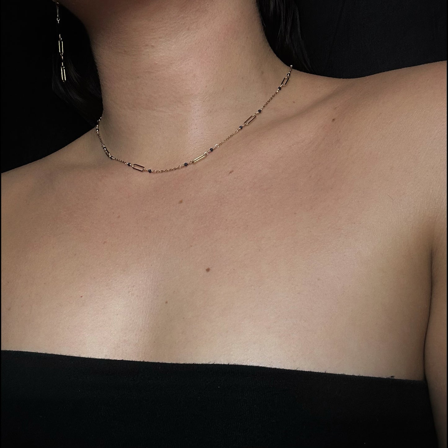 VELA NECKLACE  -  SAPPHIRE