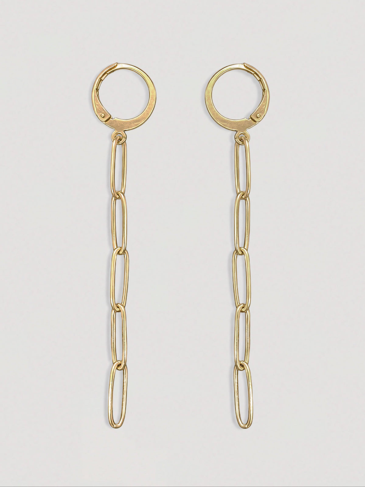 VELA GOLD CHAIN EARRINGS