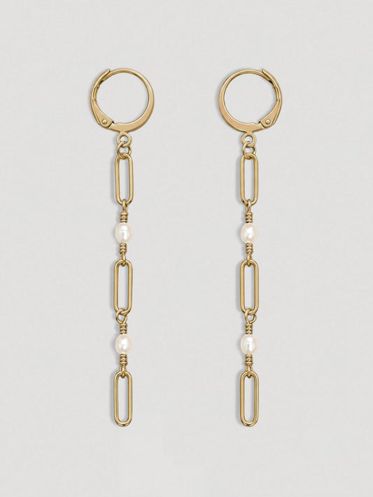 VELA EARRINGS - FRESH WATER PEARLS