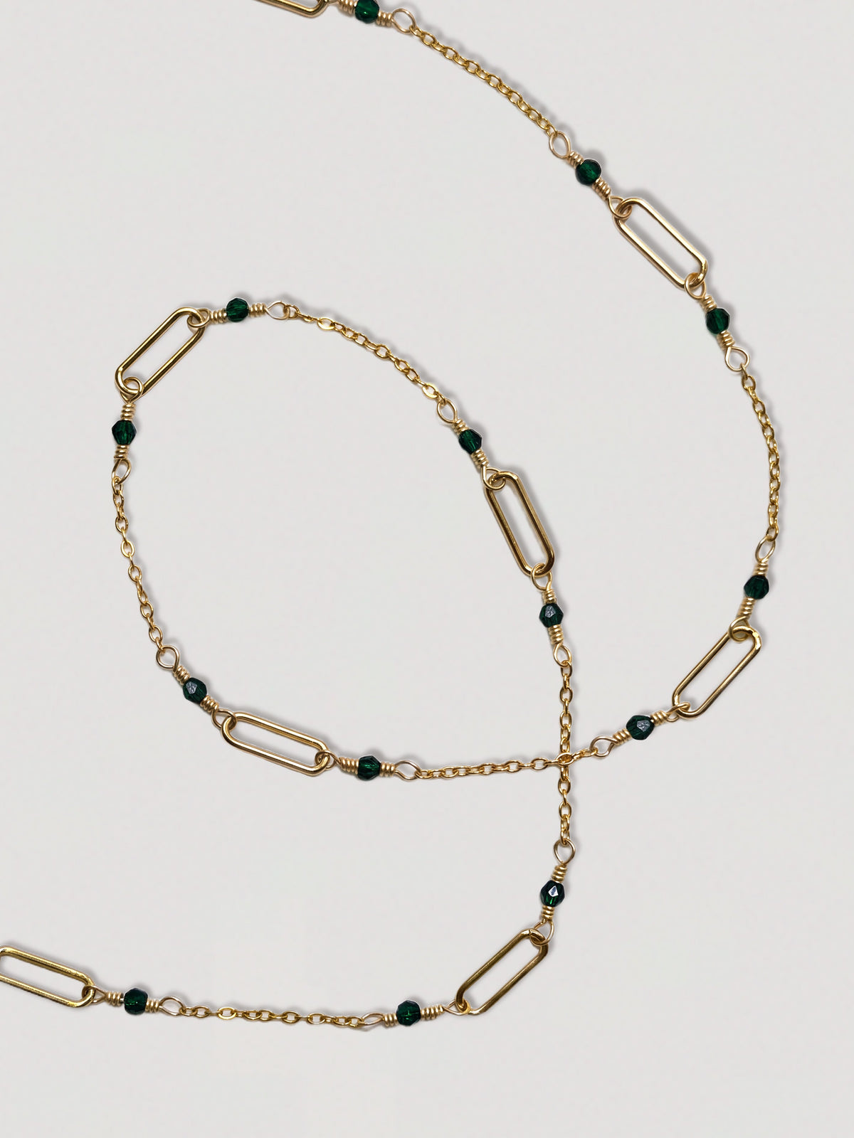 VELA NECKLACE  - EMERALD
