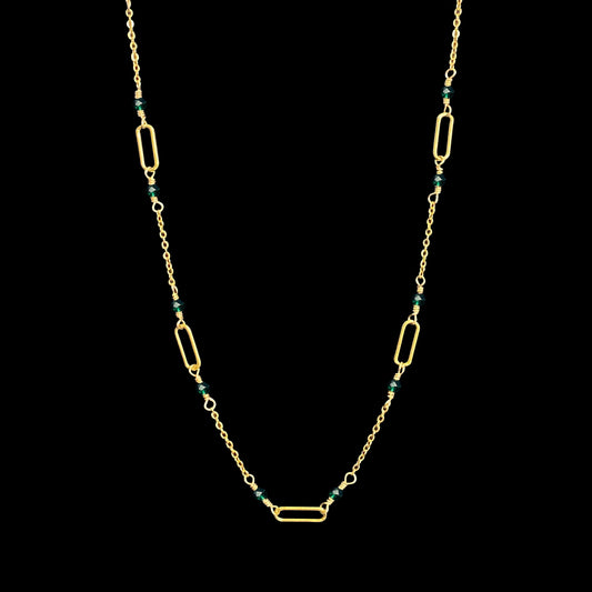 VELA NECKLACE  - EMERALD