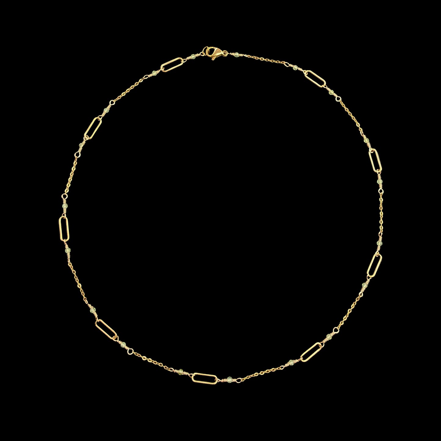 VELA NECKLACE - PERIDOT