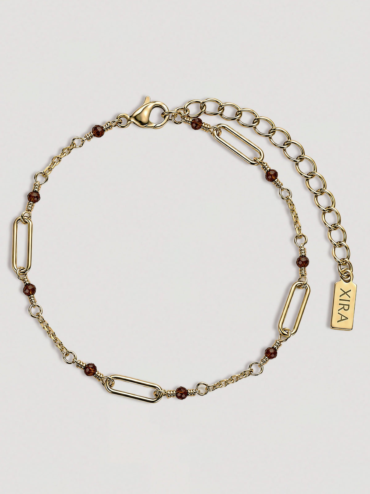 VELA BRACELET - ORANGE GARNET