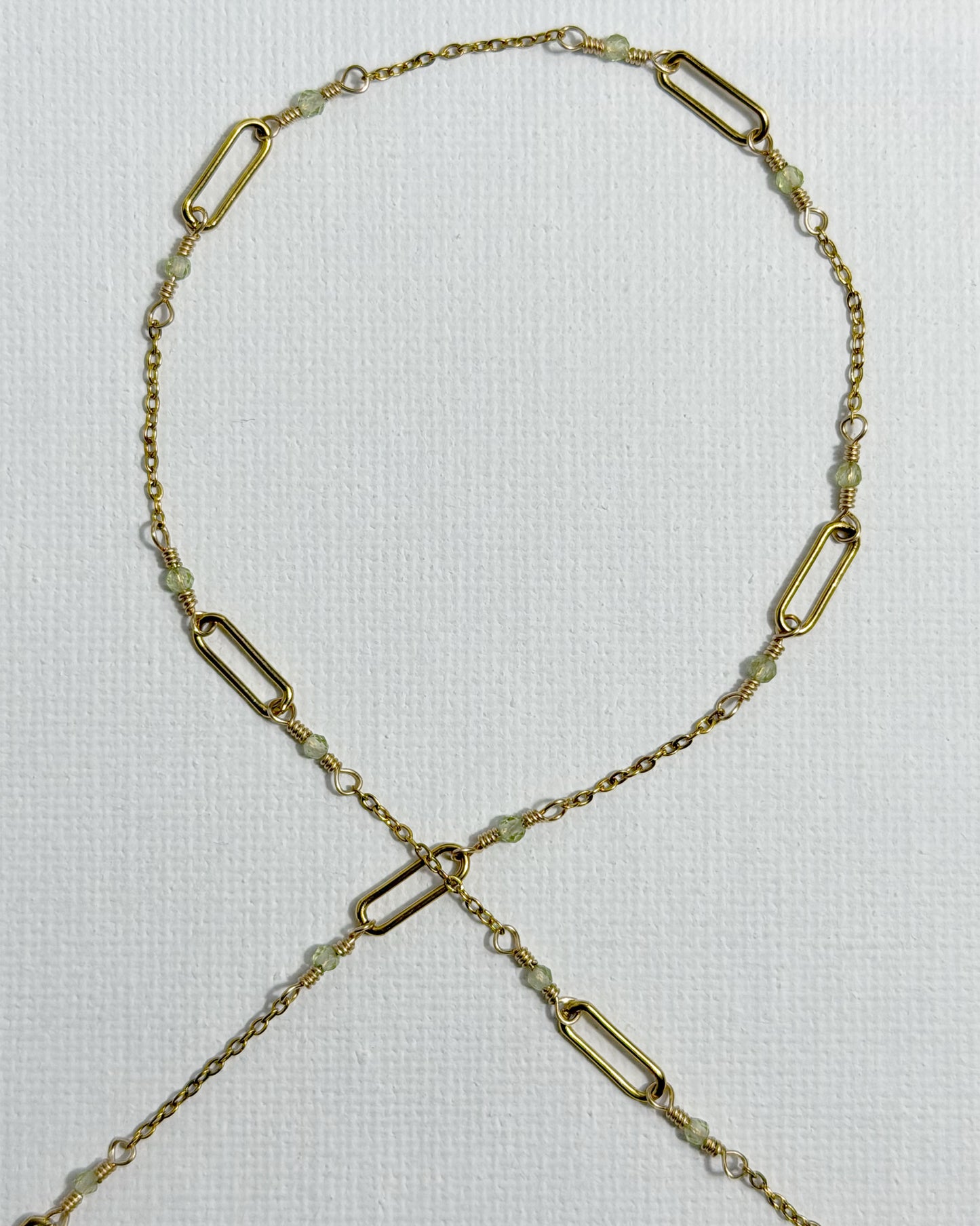 VELA NECKLACE - PERIDOT