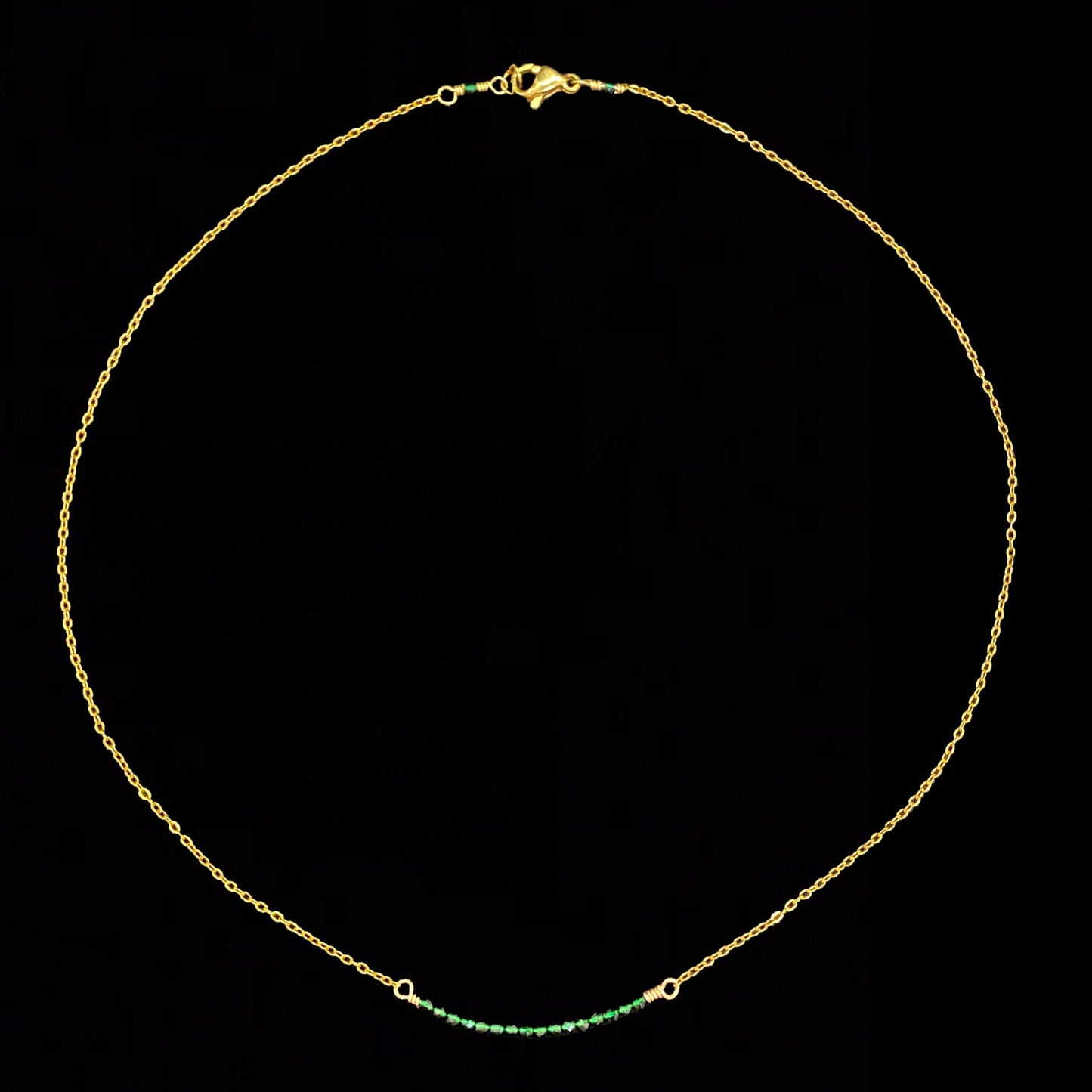 CIERLO NECKLACE - EMERALD