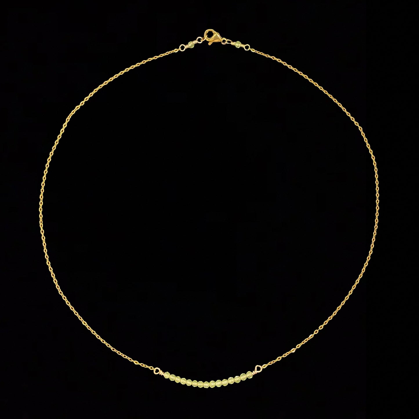 CIERLO NECKLACE - PERIDOT
