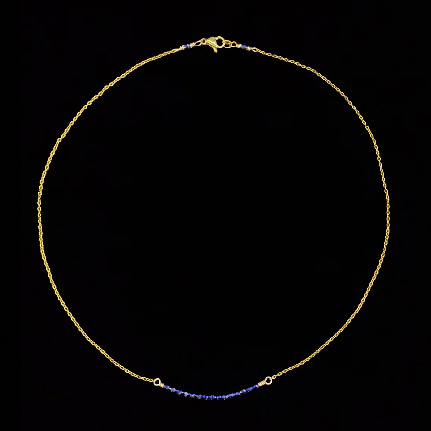 CIERLO NECKLACE - SAPPHIRE