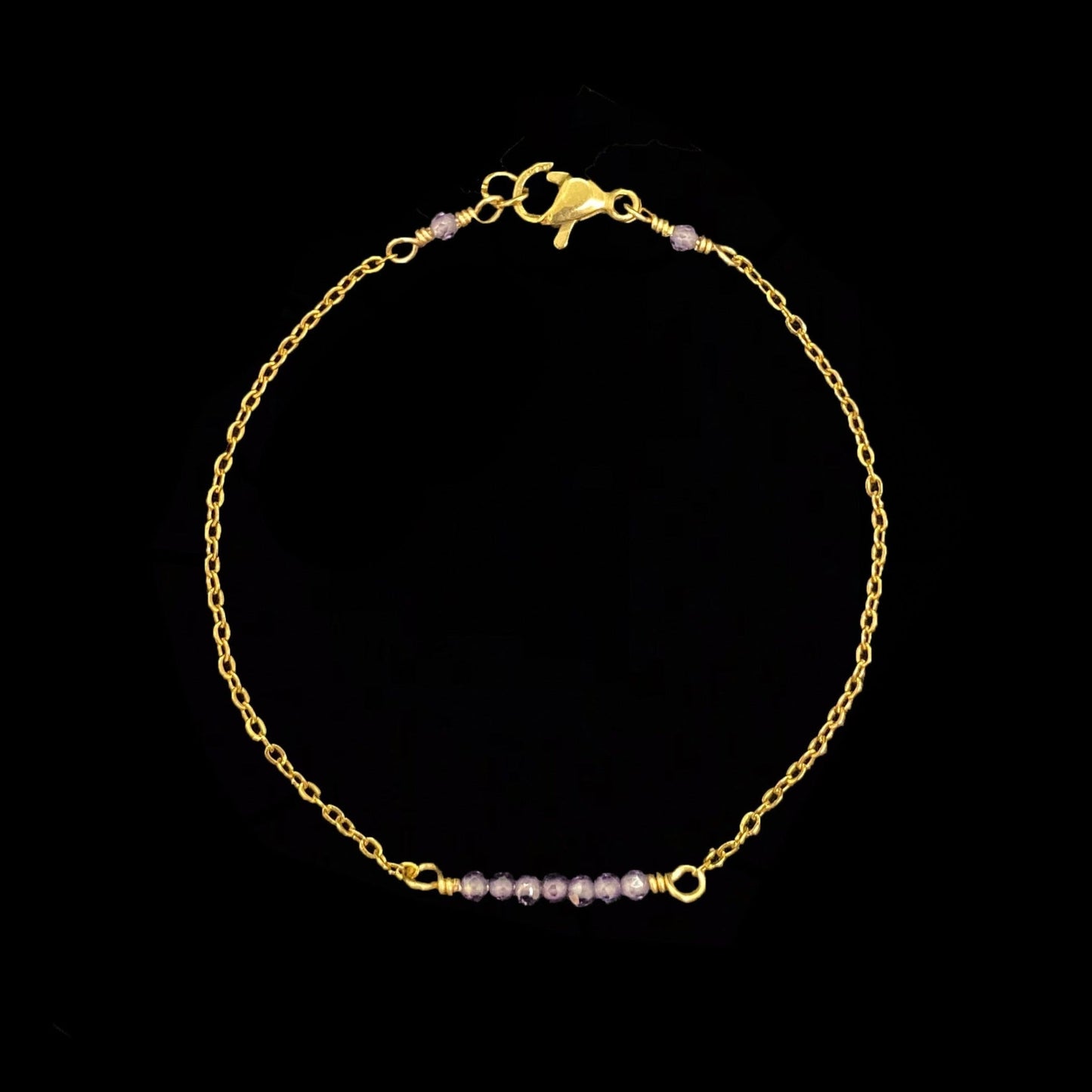 CIERLO BRACELET - PURPLE ZIRCON
