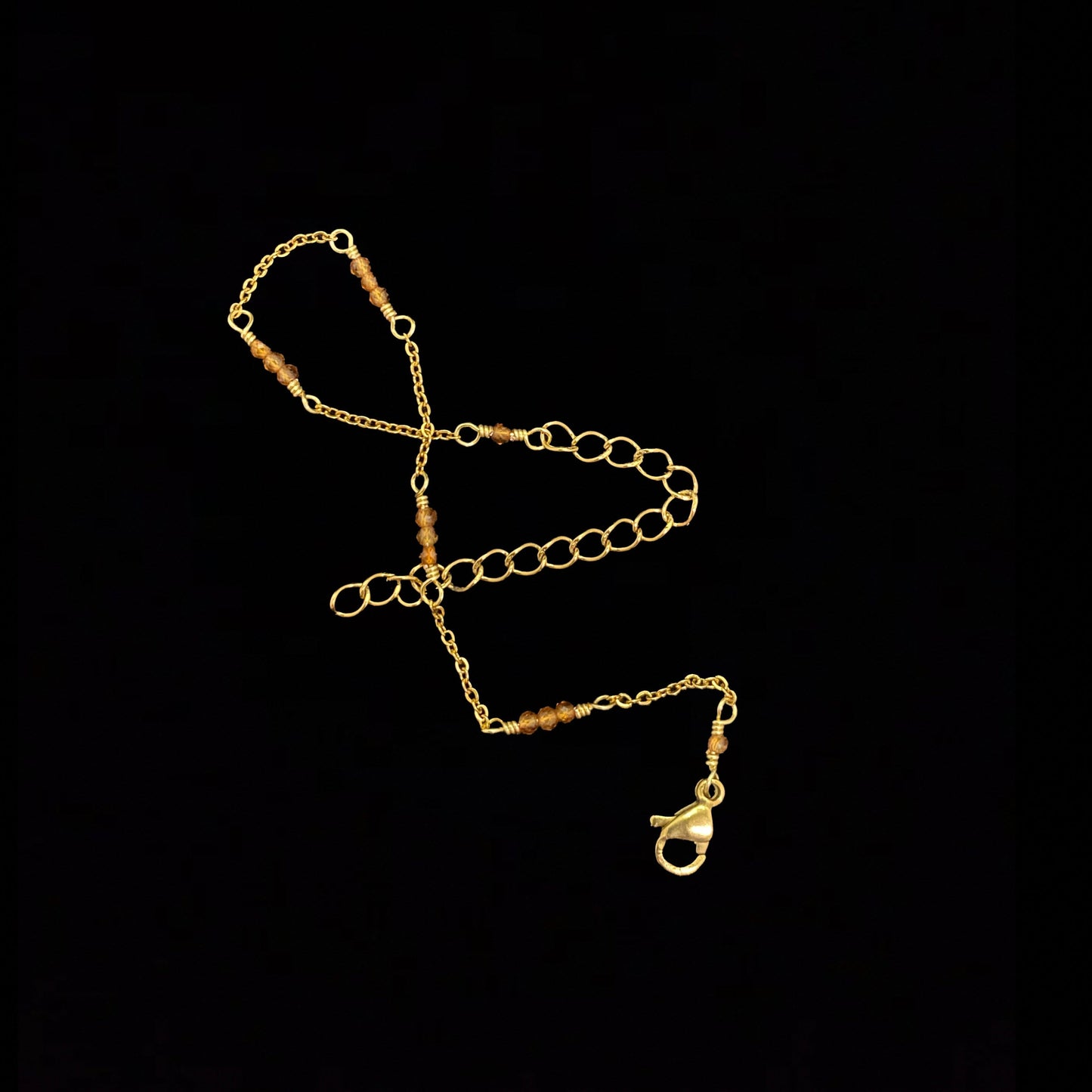 NEOMA BRACELET - ORANGE GARNET