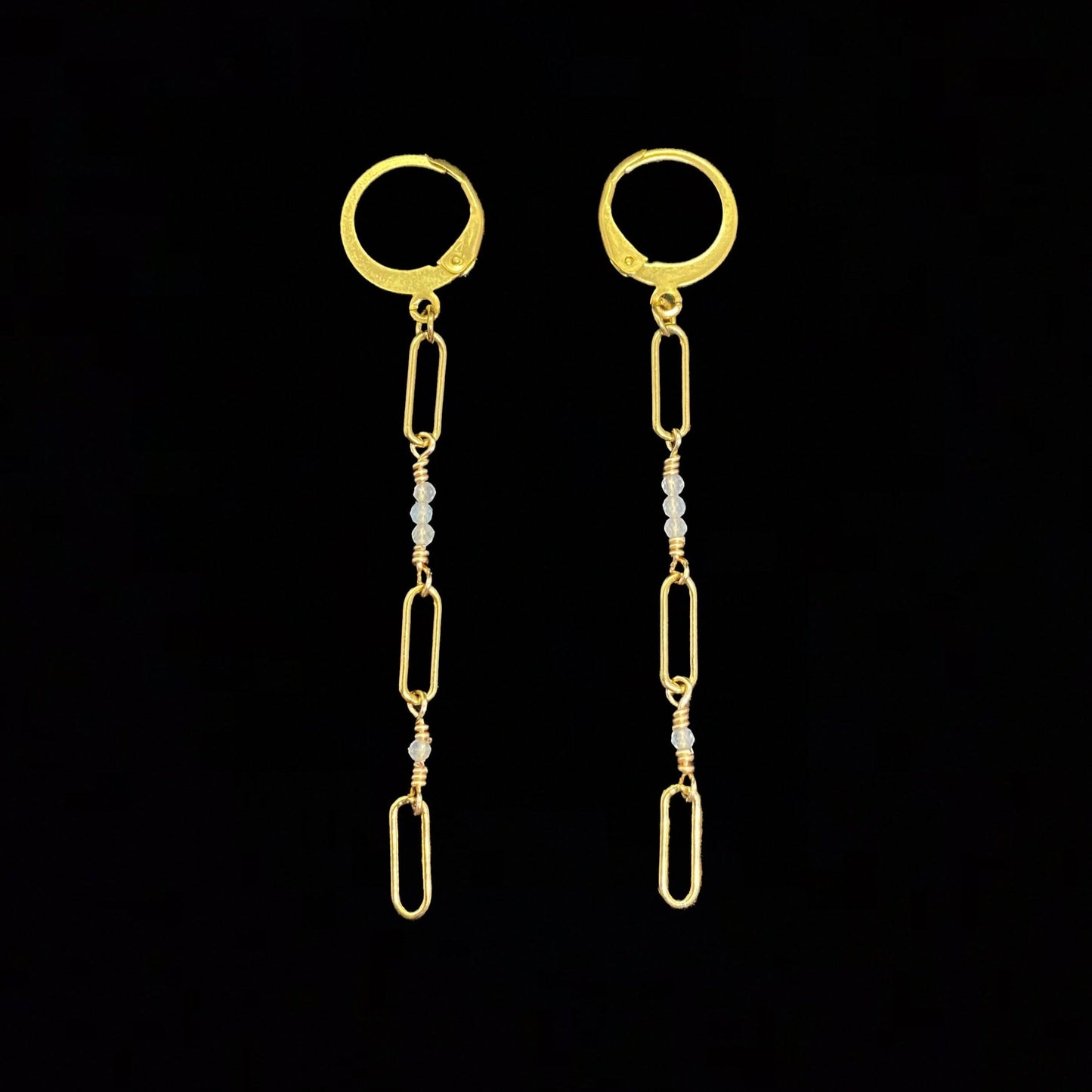 VELA EARRINGS - AQUAMARINE