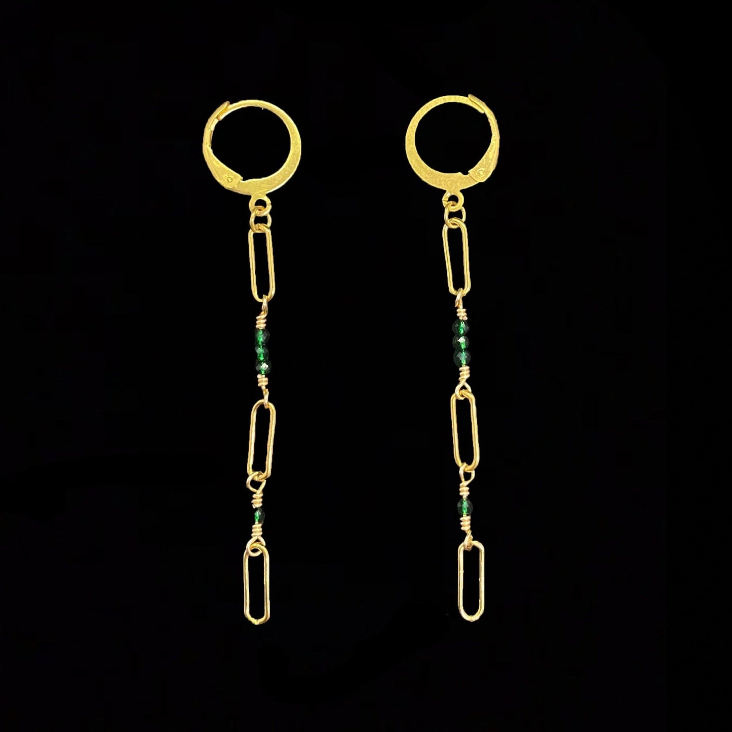VELA EARRING - EMERALD