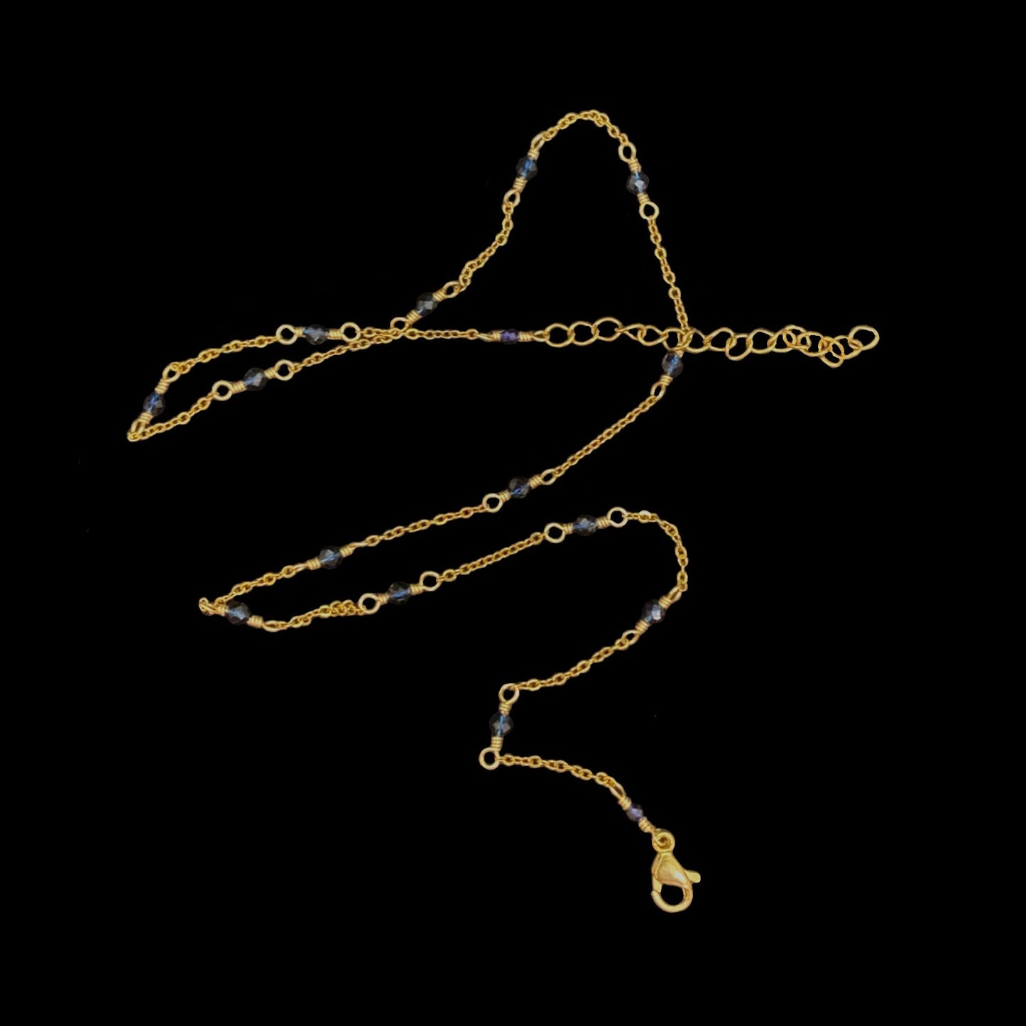 IZA NECKLACE - SAPPHIRE