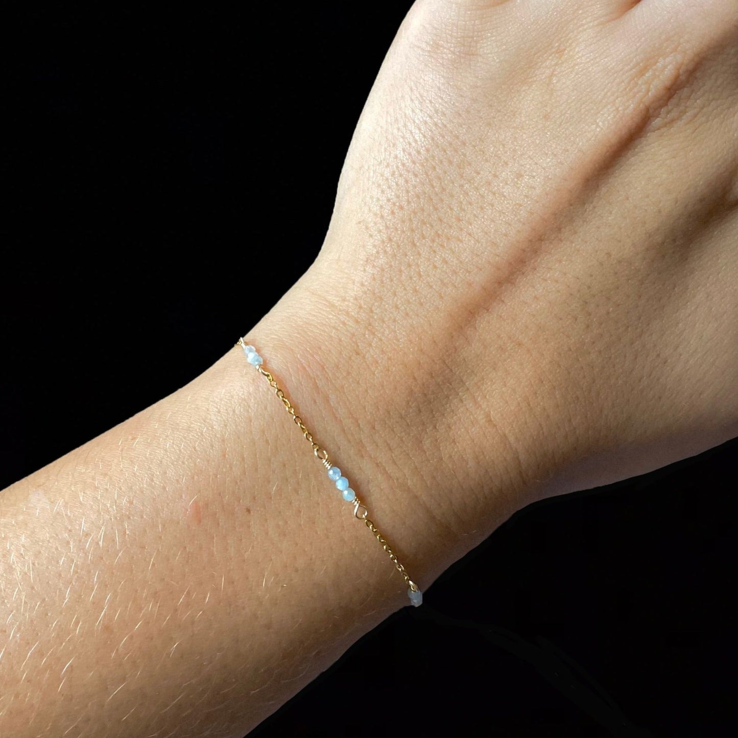 NEOMA BRACELET - AQUAMARINE