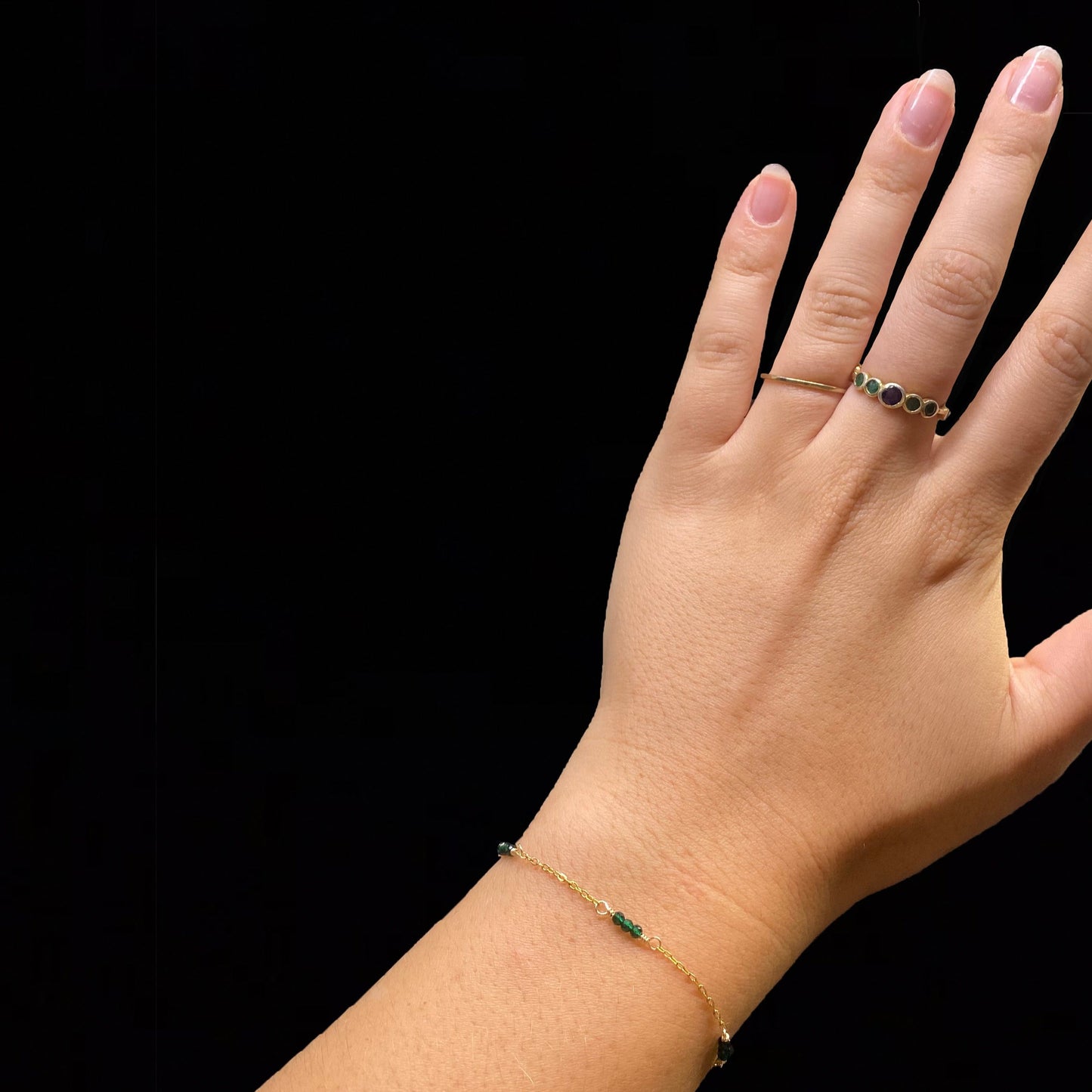 NEOMA BRACELET - EMERALD